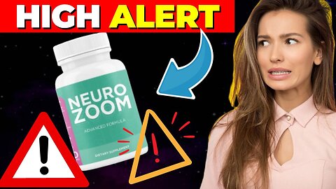 Neuro Zoom ((⛔️⚠️HIGH ALERT!!⛔️⚠️)) Neuro Zoom Review - Neuro Zoom Supplement Review for Brain Healt