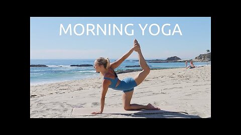 12 Min Energizing Morning Stretch-Yoga (Do this daily to wake up & feel good!)