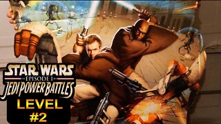 [PS1] - Star Wars Episode I: Jedi Power Battles - Dificuldade Jedi Mode - [Level 2] - 1440p