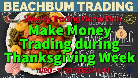 Make Money Trading during Thanksgiving Week
