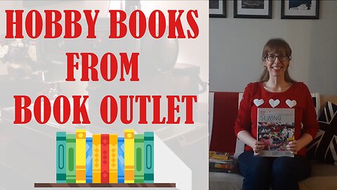 ❤️📕 HOBBY BOOKS FROM BOOK OUTLET 📕❤️ | BUDGETSEW #books #book #sewing