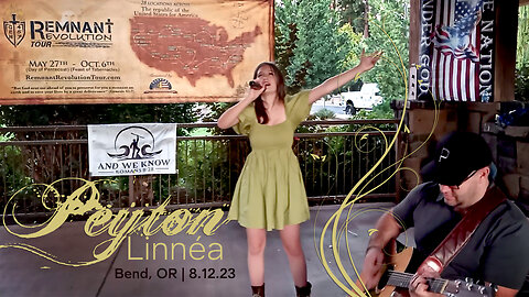 Peyton Linnéa Preforms in Bend, OR at the Remnant Revolution Tour Baptism Event | 8.12.23