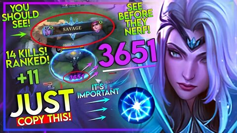 SAVAGE! OFFLANE VALENTINA IS BROKEN! RANK UP FASTER WITH THIS METHOD! Valentina Gameplay