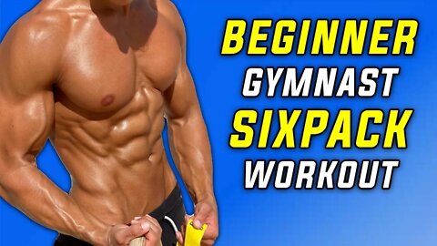 Gymnast Sixpack Workout for Beginners (Follow along!)