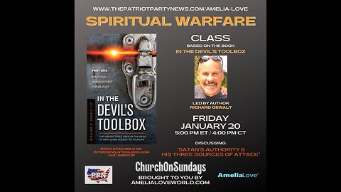 Church On Sundays SPIRITUAL WARFARE CLASS | Week 3 | January 20, 2023