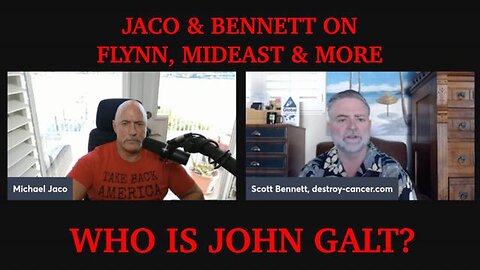 JACO W/ SCOTT BENNETT ARMY PSYOPS OFFICER ON ESCALATING WAR BETWEEN ISRAEL & IRAN.TY JGANON, SGANON