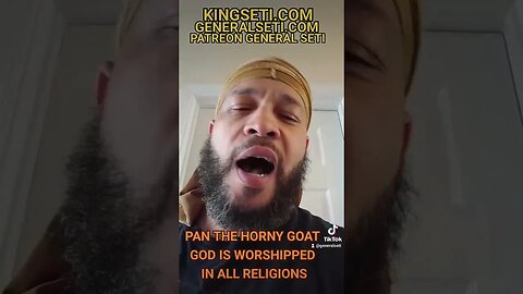 PAN THE HORNY GOAT GOD IS WORSHIPPED IN ALL RELIGIONS!! #GOATWORSHIP #baphomet