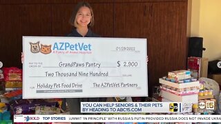 Valley teen delivering thousands of pounds of pet food to seniors in need