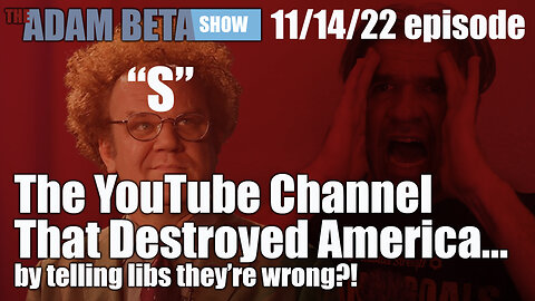 "If you enjoy this show, you're destroying democracy! Stop it!" Liberal Chicken Little sans facts