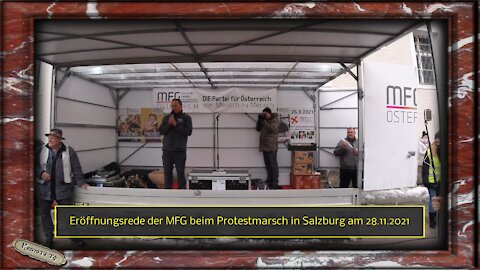 Eröffnungsrede der MFG beim Protestmarsch in Salzburg am 28.11.2021