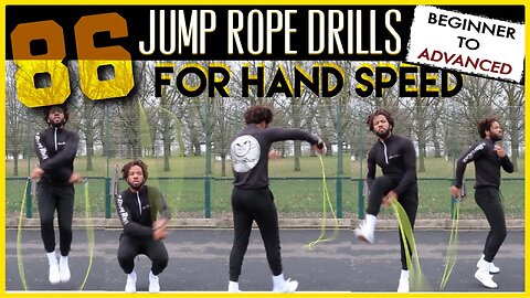 86 Jump Rope Skills For MASTERFUL Handling And ELECTRIC Hand Speed 🔋⚡️(From Beginner To OutRAGEous)