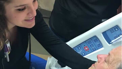 Angel Nurse Comforts Patient With Her Favorite Song