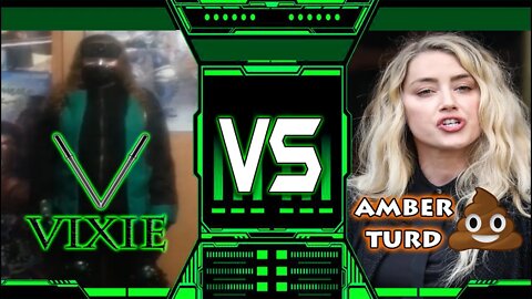 Vixie Vs Amber Turd - Johnny Depp Wins Edition