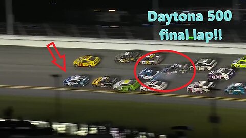 Daytona 500 Final Lap + Crash