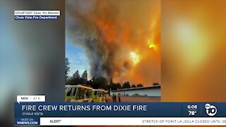 Fire crew returns from Dixie Fire