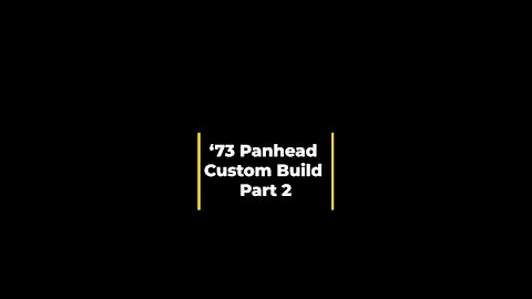 ‘73 Panhead custom build Part 2