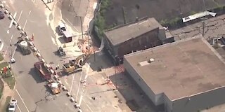 Calls for evacuation in Detroit where building collapsed