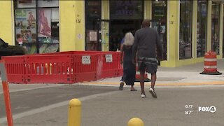 Road construction continues on Fort Myers Beach