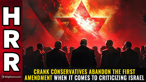 Crank conservatives ABANDON the FIRST AMENDMENT...