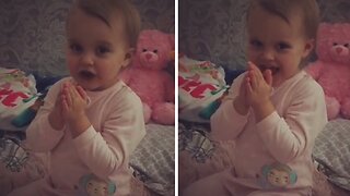 Little Girl Adorably Says Her Goodnight Prayer