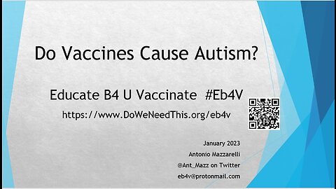 Do Vaccines Cause Autism?