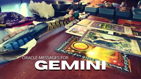 Oracle Messages For Gemini | Creativity, Abundance, Fertility & Nourishment of Body, Mind & Heart...