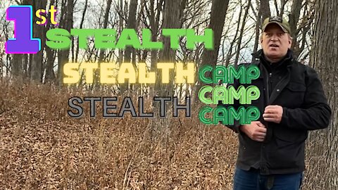 1st Stealth camping Video