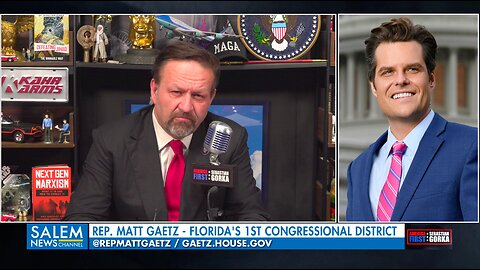 Biden abandons US troops in Africa. Rep. Matt Gaetz with Sebastian Gorka on AMERICA First