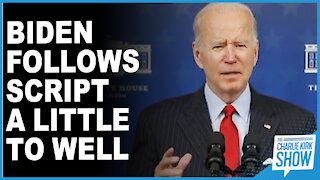 Biden Follows Script A Little To Well