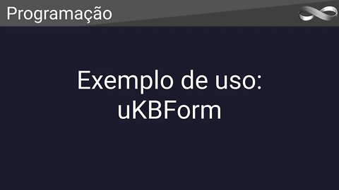 Exemplo uKBForm