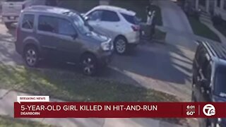 Young girl killed after hit-and-run crash in Dearborn