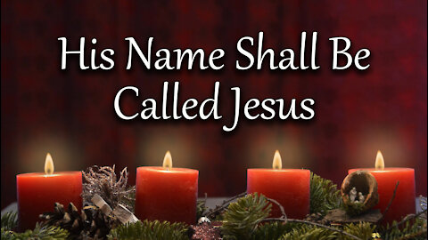 Andy White: His Name Shall Be Called Jesus (video 1 minute, 42 seconds)