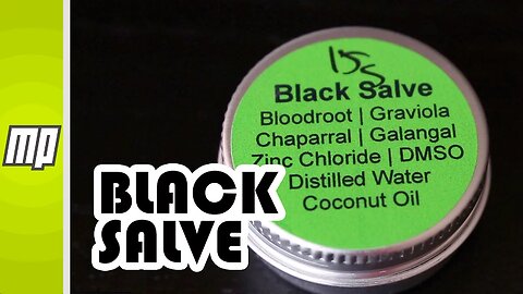 Black Salve – Bad Advice… Bad product