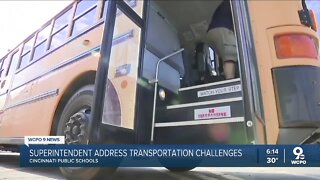 CPS superintendent addresses transportation