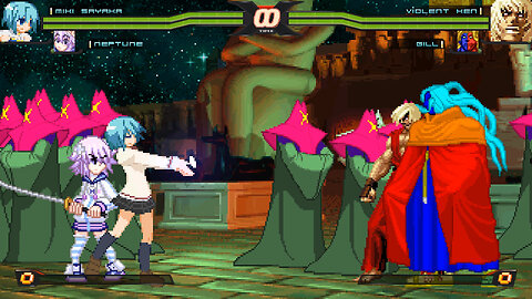 MUGEN - miki sayaka & Neptune vs. Violent Ken & Gill - Download