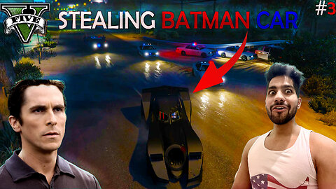 STEALING BATMAN CAR | #batmobile | #gtav |