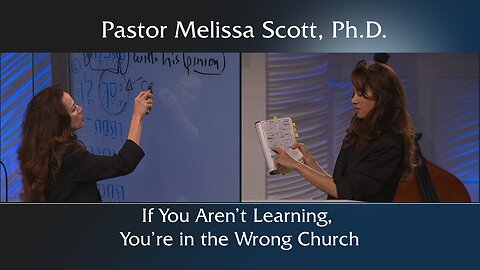 If You Aren’t Learning, You’re in the Wrong Church