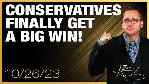 Conservatives Finally Get A Big Win! A Real Conservative is Speaker of the House!