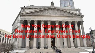 New York Supreme Court Reinstates NYC Employees