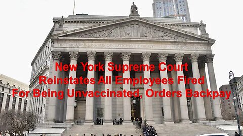 New York Supreme Court Reinstates NYC Employees