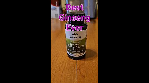 AMAZON FINDS-Best Ginseng Root Supplement Ever-Swanson Premium Full-Spectrum Korean Red Ginseng Root