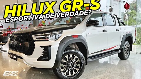 NOVA TOYOTA HILUX GR SPORT 2023 NÃO DÁ CHANCE PARA OUTRAS PICAPES! AGORA FICOU ESPORTIVA DE VERDADE?