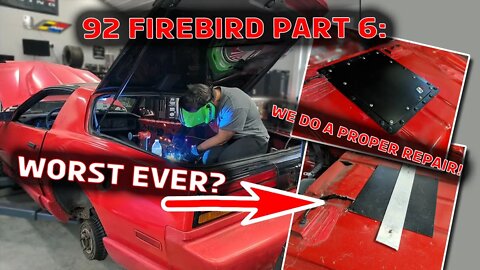 92 Firebird Rebuild Part 6: Fuel Pump Access Door (The Right Way)