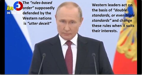 Putin’s Historic Speech: Reunification of Donetsk, Lugansk, Kherson, Zaporozhye with Russia - Full