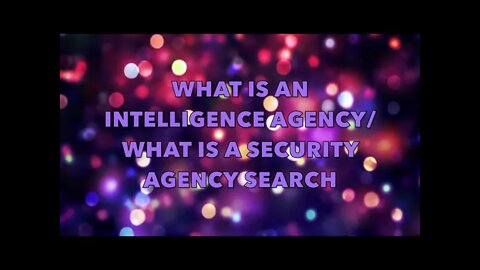Come Research With Me Operation Blackout Part 2 Intelligence Agencies
