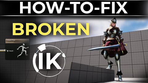 UE5: Fixing Broken 4rd-Person Blueprint IK Controllers
