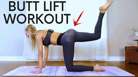 Butt Lift Workout, Booty Burn 🔥 for Sculpting & Toning the Glutes 🍑