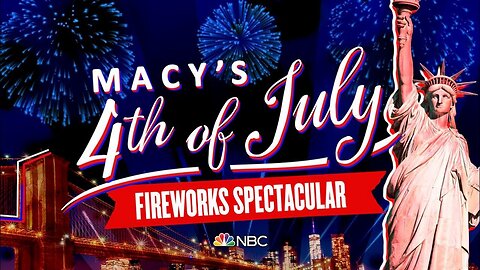 🔴LIVE: Macy's Independence Day Fireworks 🟠⚪🟣 The NPC Show