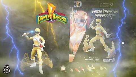 Power Rangers Lightning Collection Remastered Mighty Morphin Yellow Ranger (Unboxing)