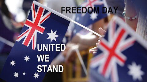 UNITED WE ARE STRONG - MELBOURNE FREEDOM RALLY 24.07.21